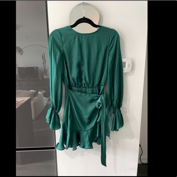 Esther Dresses & Skirts - ESTHER Dark green long sleeve dress